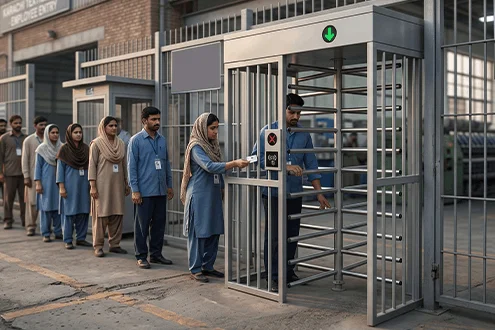 Buy Advanced Full Height Turnstiles in Pakistan | FlowFiz