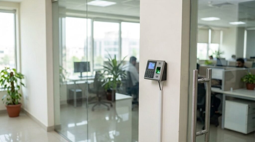 attendance machine installation